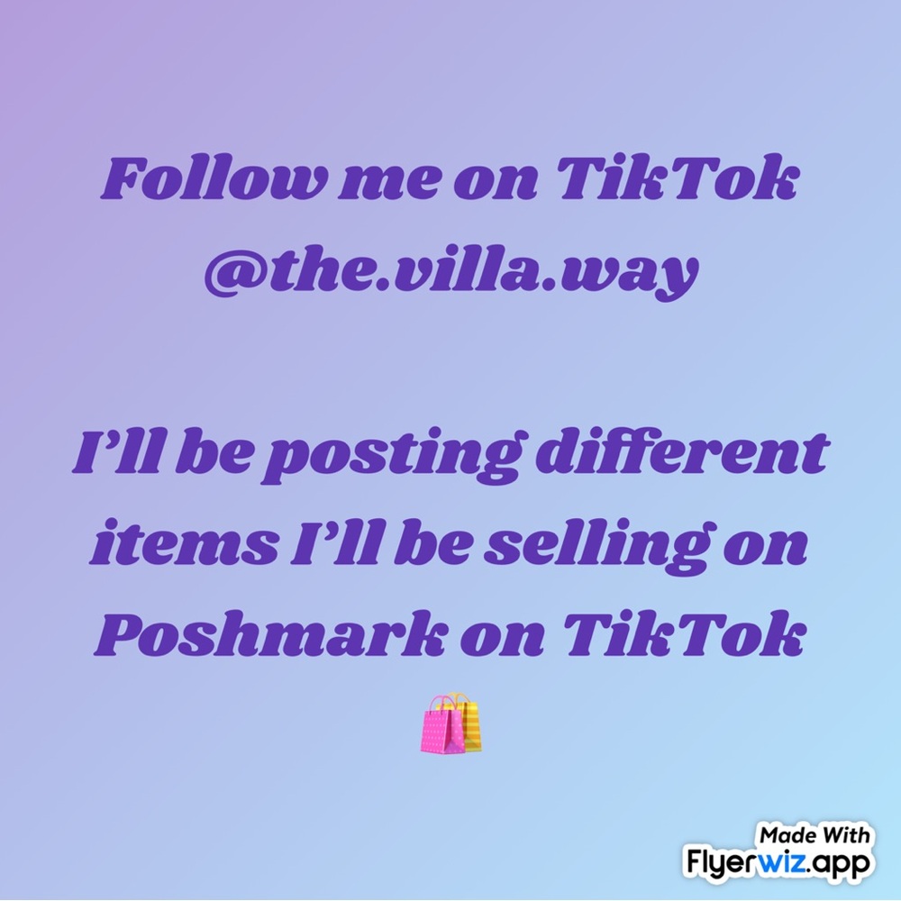 Follow me on TikTok @the.villa.way